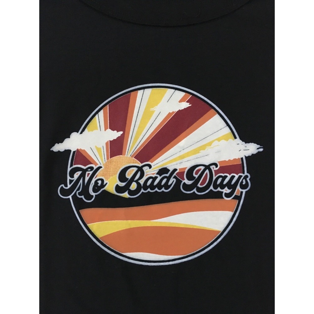 NEW LuLaRoe Sz Small S "No Bad Days" Sunset  Liv Graphic Tee Shirt Top